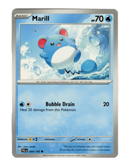 2023 Marill #44 Paldea Evolved