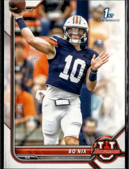 2022 Bo Nix #8 Bowman Prospects