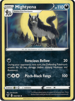 2020 Mightyena #104 Vivid Voltage