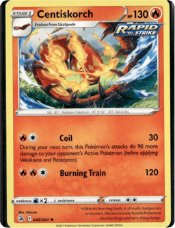 2021 Centiskorch #48 Fusion Strike