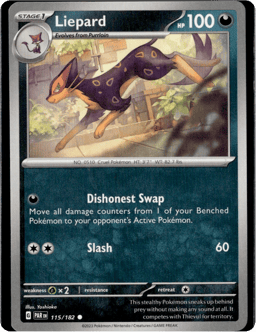 2023 Liepard #115 Paradox Rift