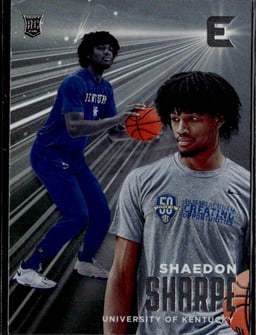 2022 Shaedon Sharpe #17 Chronicles Draft Picks Essentials