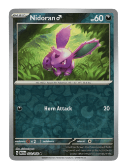 2023 Nidoran ♂ #32 151