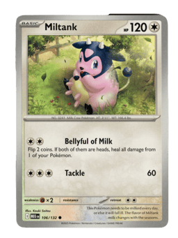 2025 Miltank #106 Mega Evolution