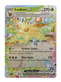 2025 Leafeon ex #6 Prismatic Evolutions