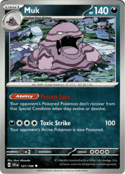 2023 Muk #127 Scarlet & Violet