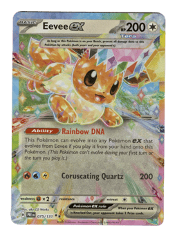 2025 Eevee ex #75 Prismatic Evolutions