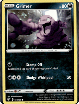 2020 Grimer #100 Darkness Ablaze