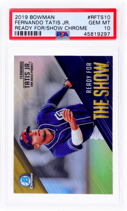 2019 Bowman Ready For the Show Fernando Tatis Jr. #RFTS10 PSA 10