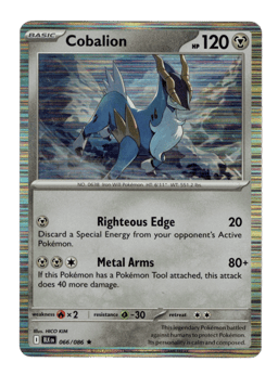 2025 Cobalion #66 Black Bolt