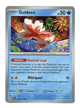 2025 Goldeen #20 Prismatic Evolutions