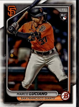 2024 Marco Luciano #18 Bowman