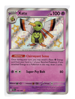 2024 Xatu #152 Paldean Fates