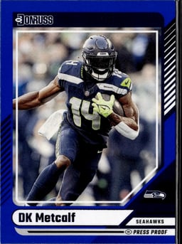 2024 DK Metcalf #128 Donruss