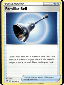 2020 Familiar Bell #161 Darkness Ablaze