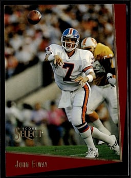 1993 John Elway #34 Score Select