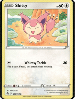 2021 Skitty #210 Fusion Strike