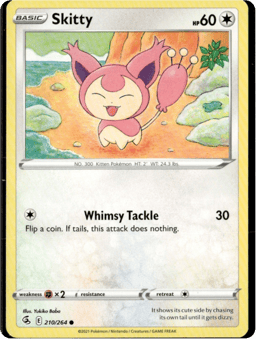 2021 Skitty #210 Fusion Strike