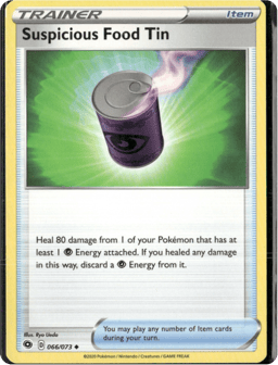 2020 Suspicious Food Tin #66 Champion's Path
