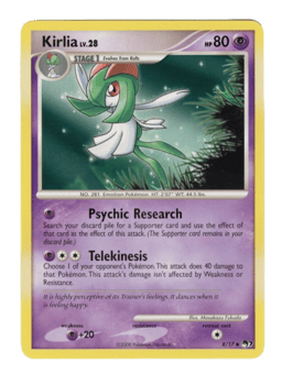 2008 Kirlia #8 POP Series 7