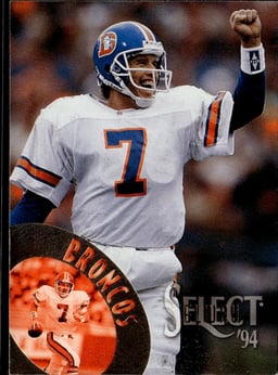 1994 John Elway #10 Select