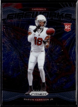 2024 Marvin Harrison Jr. #20 Prizm Fireworks