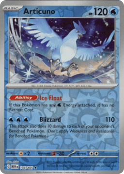 2023 Articuno #144 151