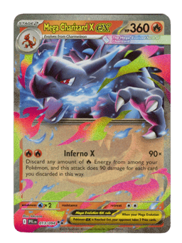 2025 Mega Charizard X ex #13 Phantasmal Flames