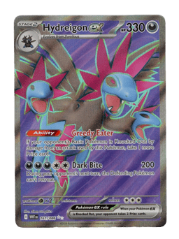 2025 Hydreigon ex #161 White Flare