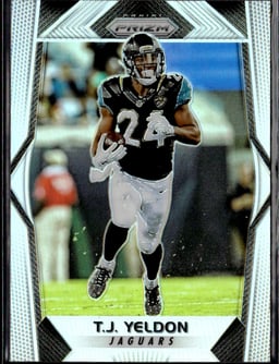 2017 T.J. Yeldon #28 Prizm