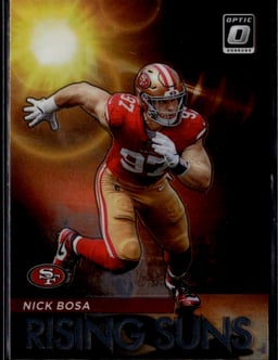 2021 Nick Bosa #RS-8 Donruss Optic Rising Suns