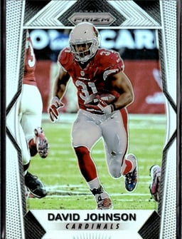 2017 David Johnson #25 Prizm