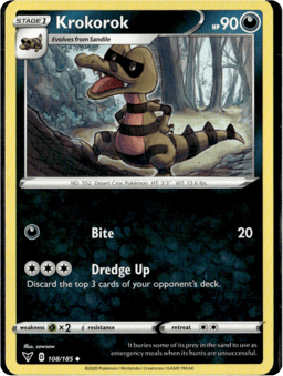 2020 Krokorok #108 Vivid Voltage