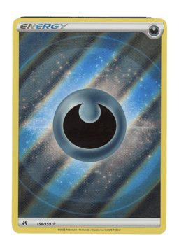 2023 Darkness Energy #158 Crown Zenith
