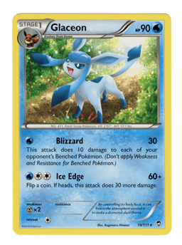 2014 Glaceon #19 Furious Fists