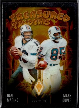 2025 Dan Marino #TT-MIA Treasured Tandems