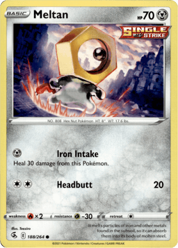 2021 Meltan #188 Fusion Strike
