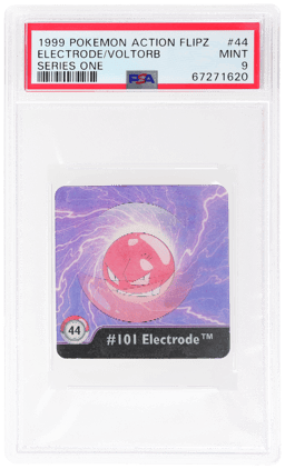 2000 Pokemon Action Flipz Series 1 Electrode/Voltorb #44 PSA 9