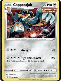 2021 Copperajah #192 Fusion Strike