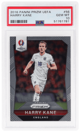 2016 Panini Prizm UEFA Harry Kane #56 PSA 10