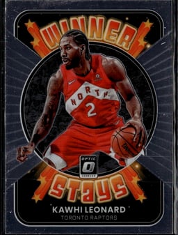 2022 Kawhi Leonard #18 Donruss Optic Elite Dominators