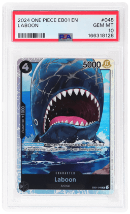 2024 One Piece Memorial Collection Laboon #EB01-048 PSA 10