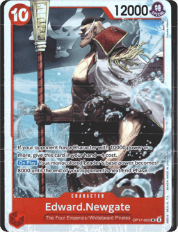2026 Edward.Newgate (foil) #5 The World's Strongest Warriors
