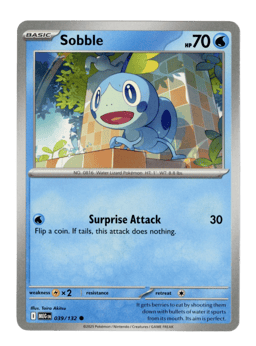 2025 Sobble #39 Mega Evolution