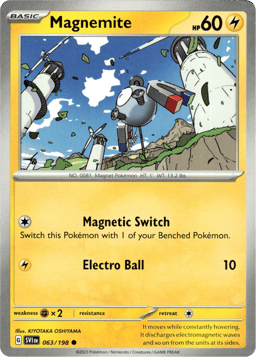 2023 Magnemite #63 Scarlet & Violet