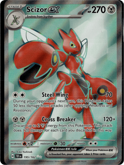 2024 Scizor ex #195 Temporal Forces