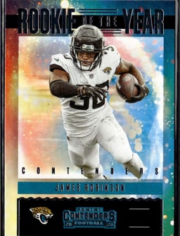 2020 James Robinson #RY-JRO Contenders Rookie of the Year