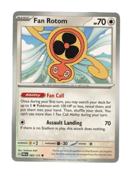2025 Fan Rotom #85 Prismatic Evolutions