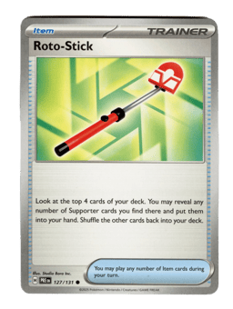 2025 Roto-Stick #127 Prismatic Evolutions