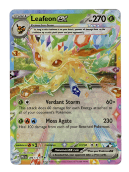 2025 Leafeon ex #6 Prismatic Evolutions